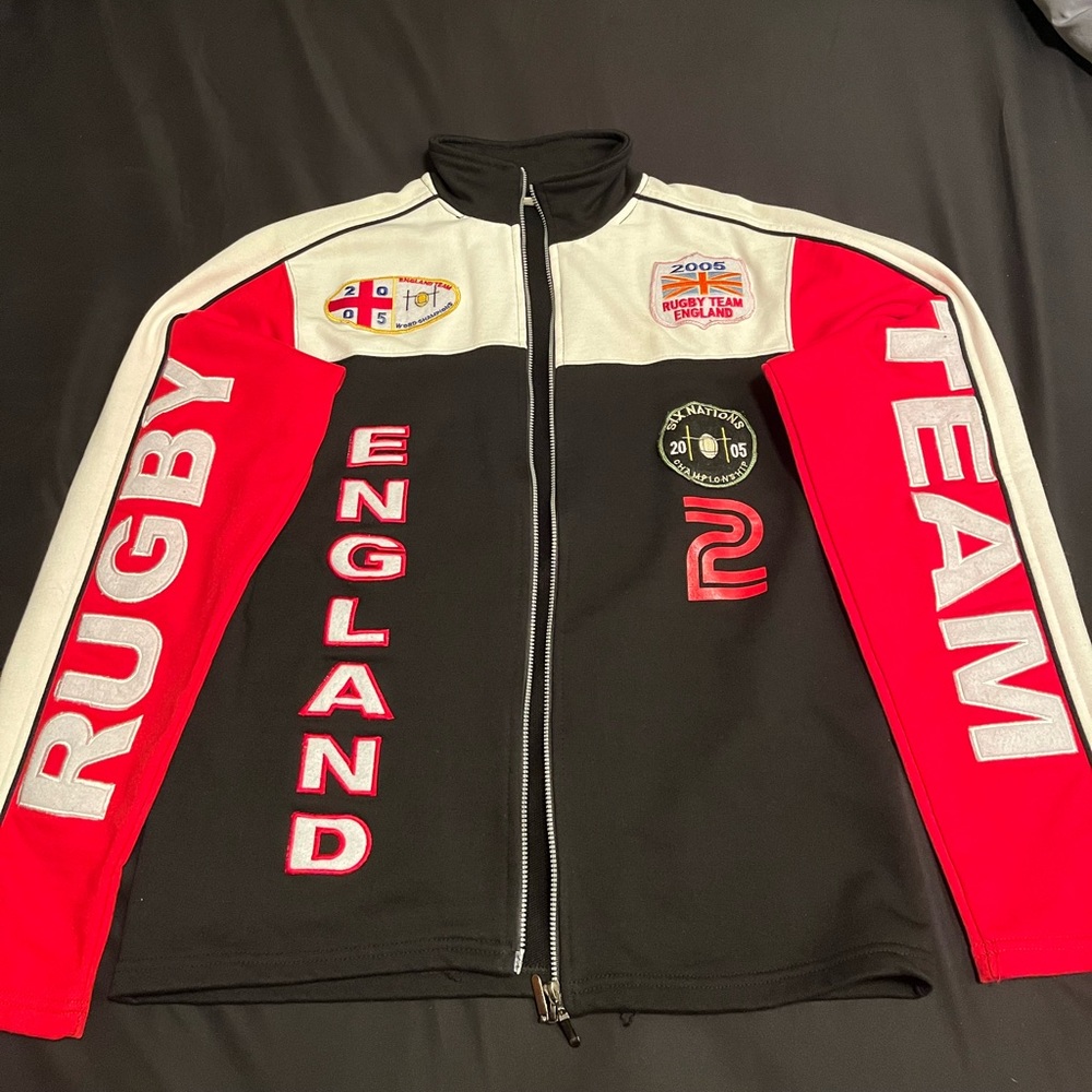Retro England Rugby zip up. Barely used.